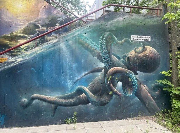 Katutaideteos Pasilassa